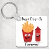 porta chaves best friends forever ketchup porta chaves best friends forever ketchup